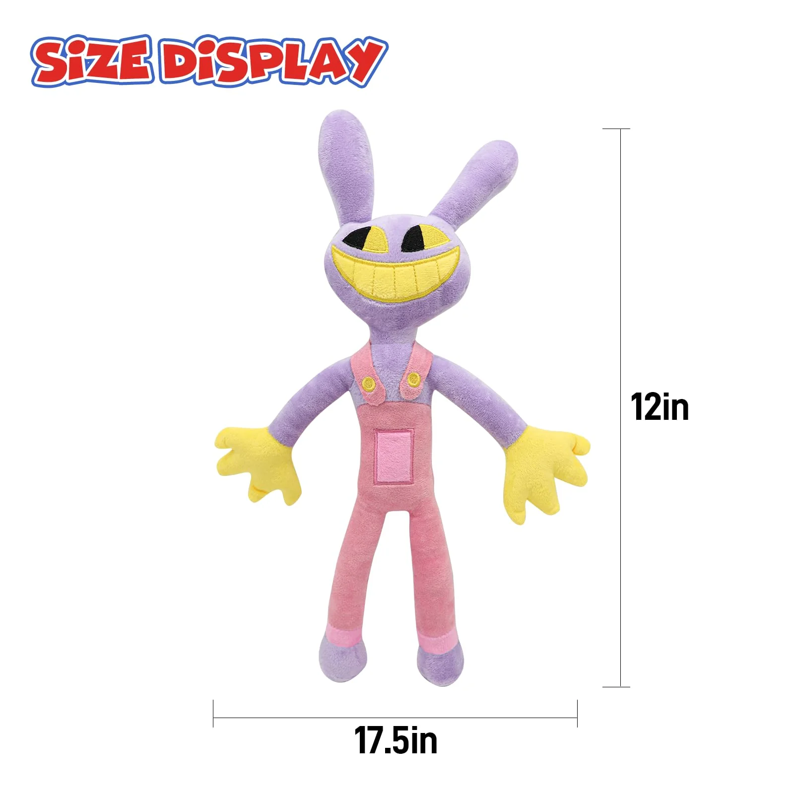SAJISP The Amazing Digital Circus Plush,4pcs Pomni Plushies Toy Gift, Cute Stuffed Figure Doll for Kids and Adults, Birthday Halloween Christmas Choice for Boys Girls - Image 5