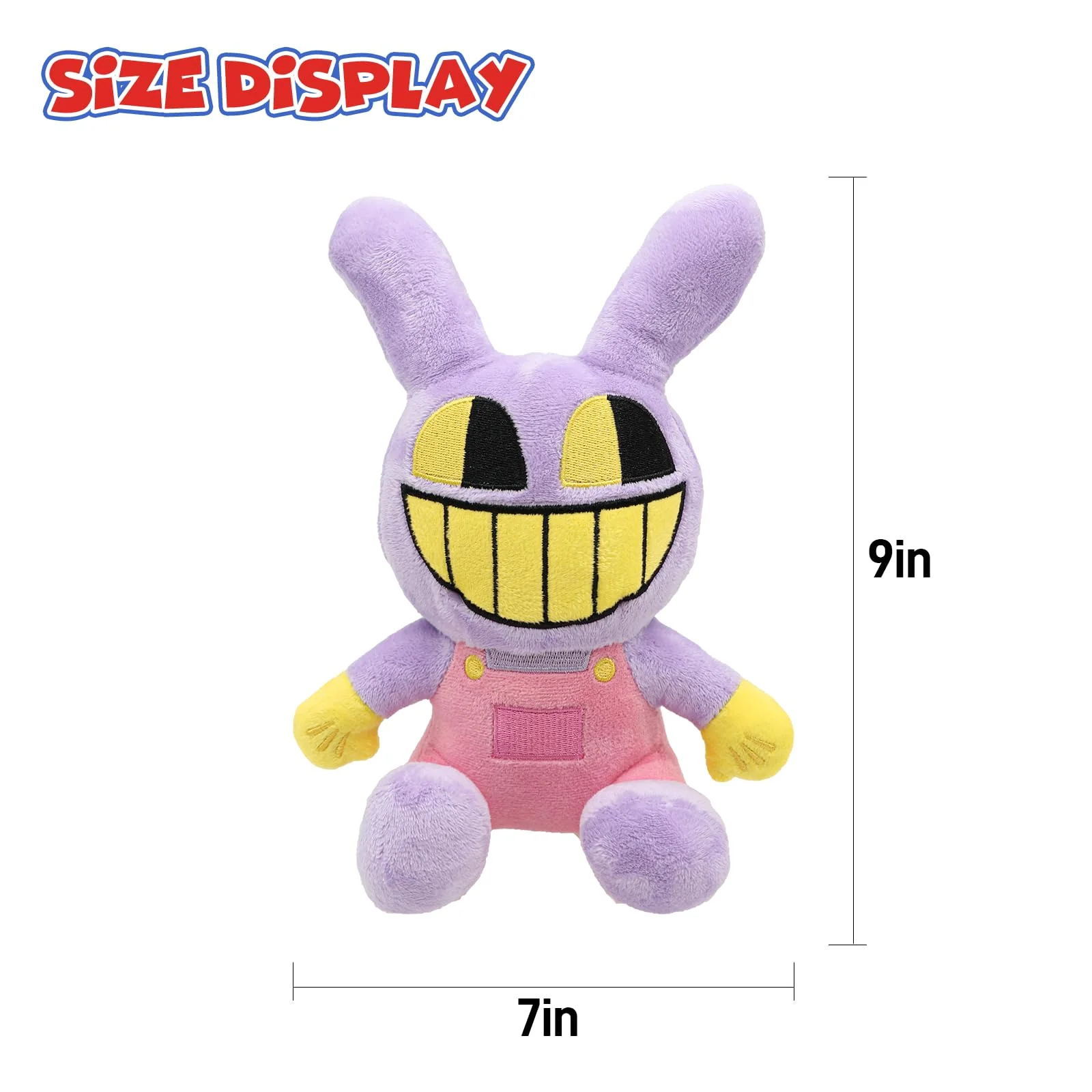 SAJISP The Amazing Digital Circus Plush,4pcs Pomni Plushies Toy Gift, Cute Stuffed Figure Doll for Kids and Adults, Birthday Halloween Christmas Choice for Boys Girls - Image 6