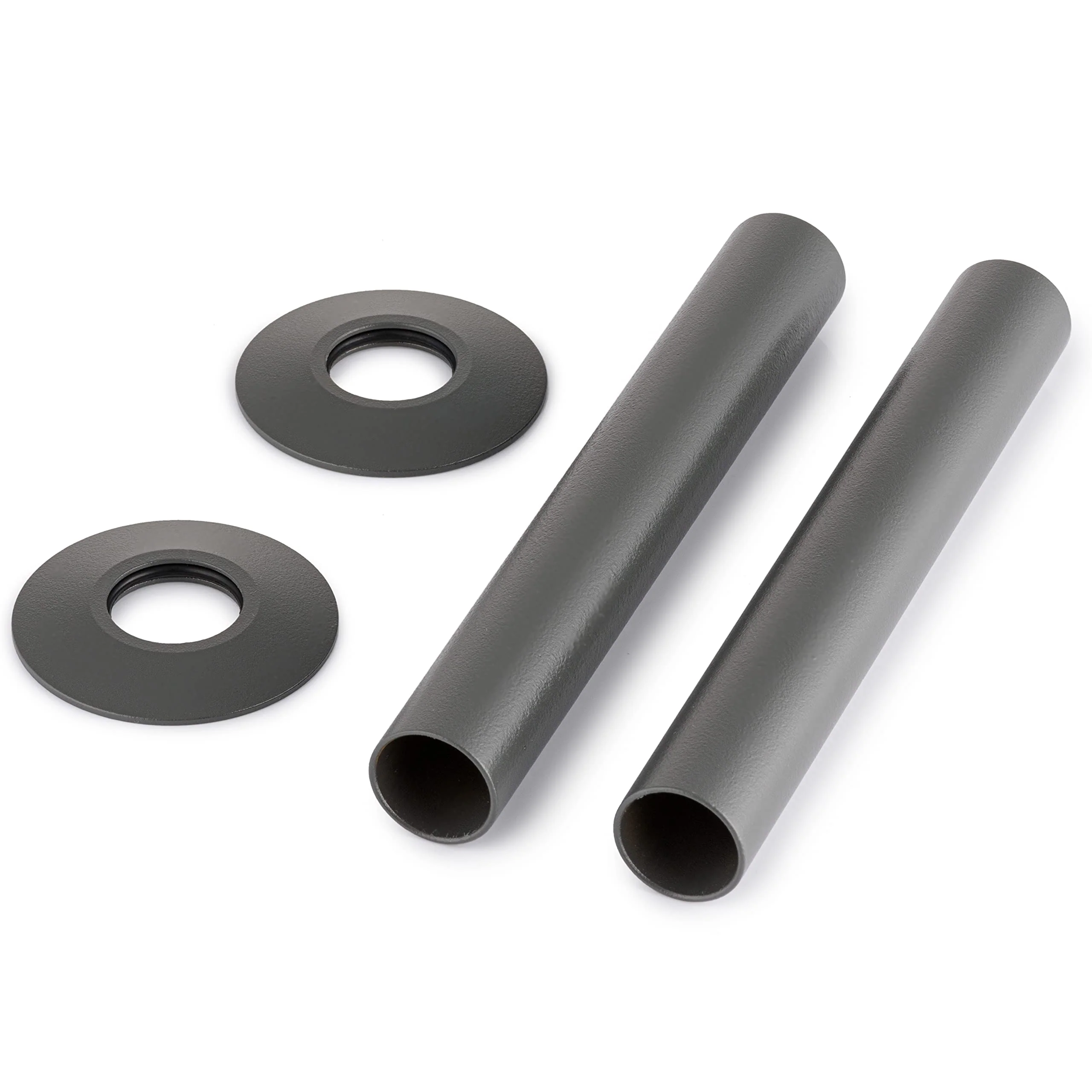 Sandy Beach Anthracite Radiator Pipe Covers - Anthracite TRV Thermostatic Radiator Valve Pipe Cover, Radiator Pipe Covers Anthracite Grey Pipe Sleeves & Collars, Anthracite Pipe Covers (130mm x 18mm) - Image 8