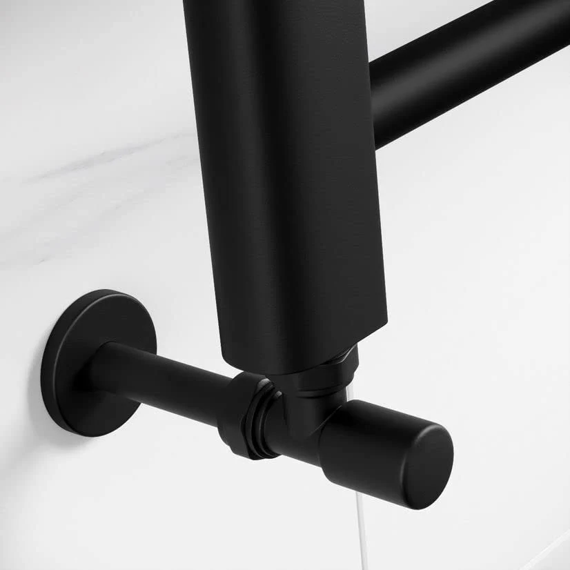 Sandy Beach Black TRV Thermostatic Radiator Valve, Pipe Covers Sleeves & Collars - Black Radiator Pipe Covers, Radiator Valve (130mm x 18mm) - Image 4