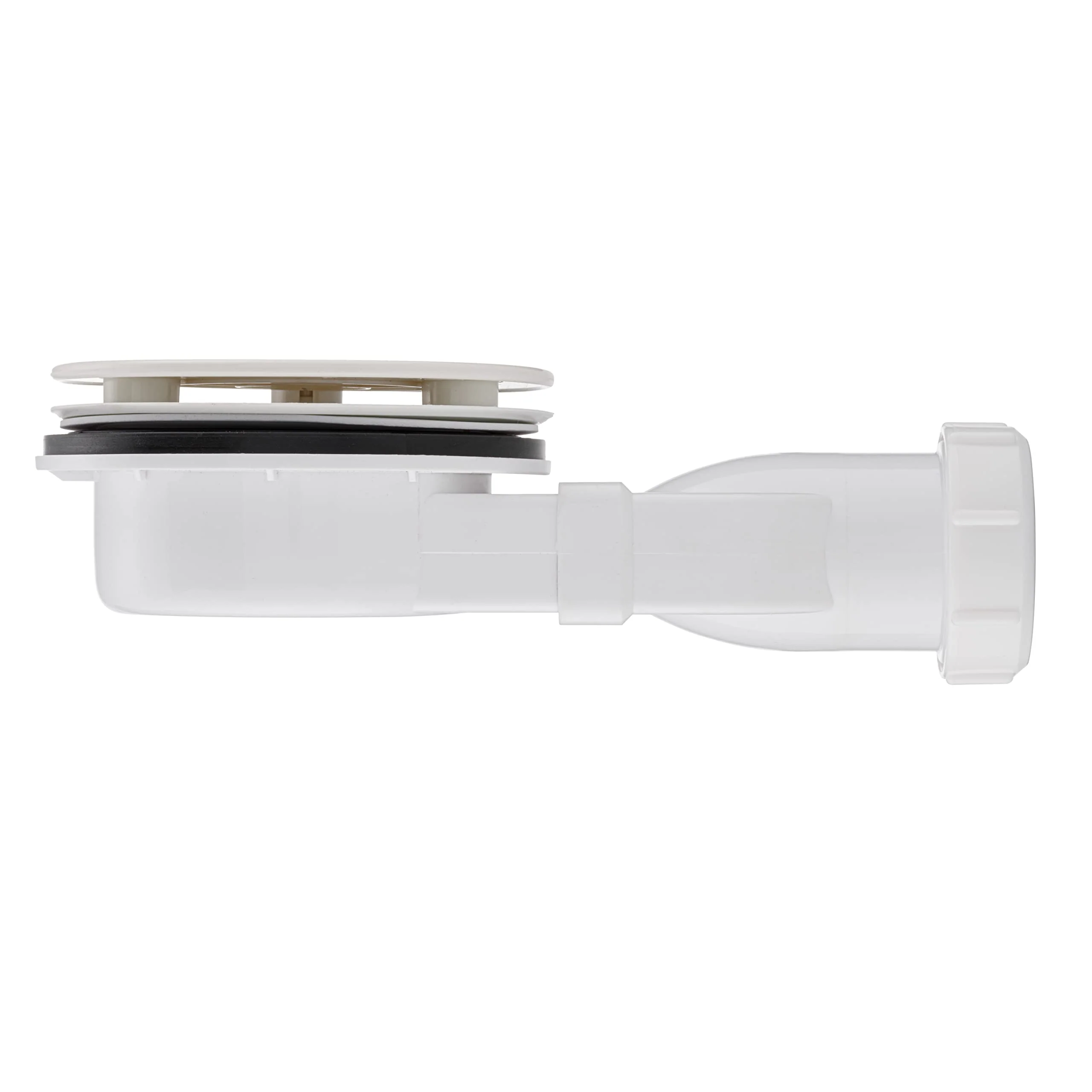 Sandy Beach Slimline Chrome Shower Bathroom Tray Waste Trap 90mm Diameter 48mm Depth - Image 5