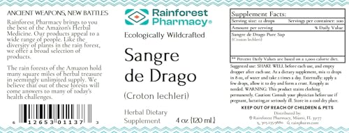 Sangre de Drago (or grado) Peruvian Dragon’s Blood Liquid (4oz) | 100% Pure Liquid Sap Ecologically Wildcrafted Croton Lechleri Dragon’s Blood for Natural Skin Healing and Digestion Support - Image 7