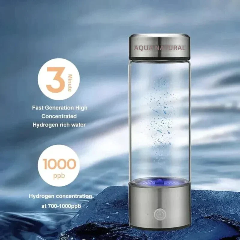 AquaHealth Hydrogen Water Bottle - Image 3