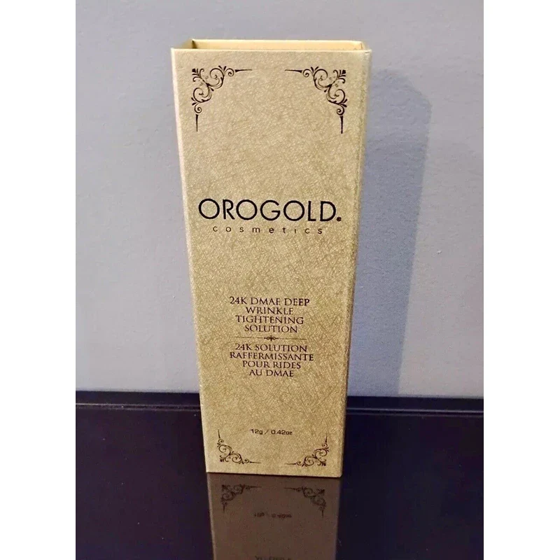 OROGOLD 24k DMAE Deep Wrinkle Tightening Solution 12g/0.42 oz Brand New - Image 2
