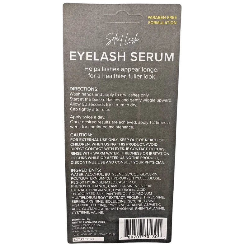 Select Lash Eyelash Serum – 0.17 fl oz Each – Paraben-Free Formula – 4pk - Image 3