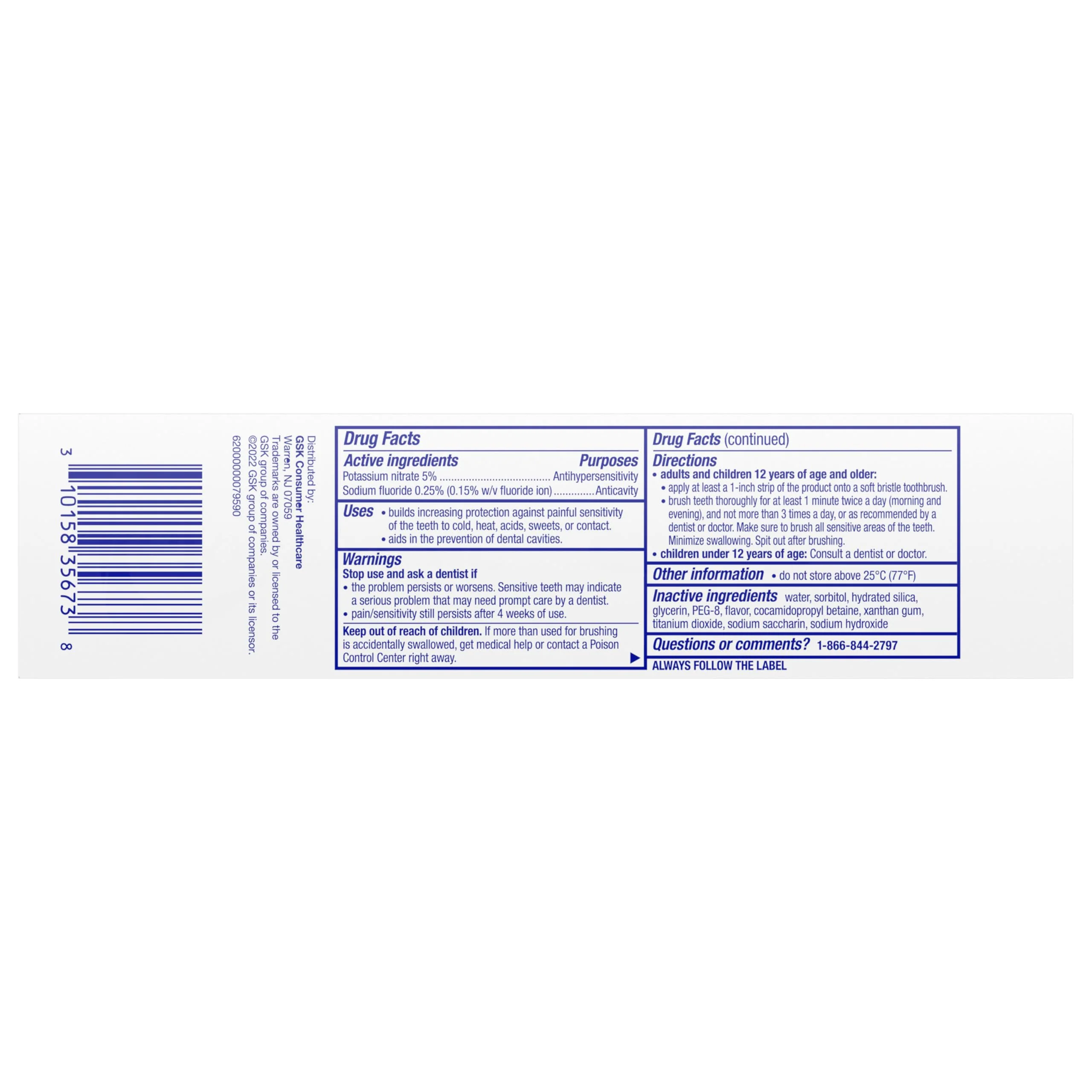 Sensodyne Pronamel Gentle Teeth Whitening Enamel Toothpaste for Sensitive Teeth, to Reharden and Strengthen Enamel, Amazon Exclusive, Fresh Mint - 4 Ounces (Pack of 4) - Image 5