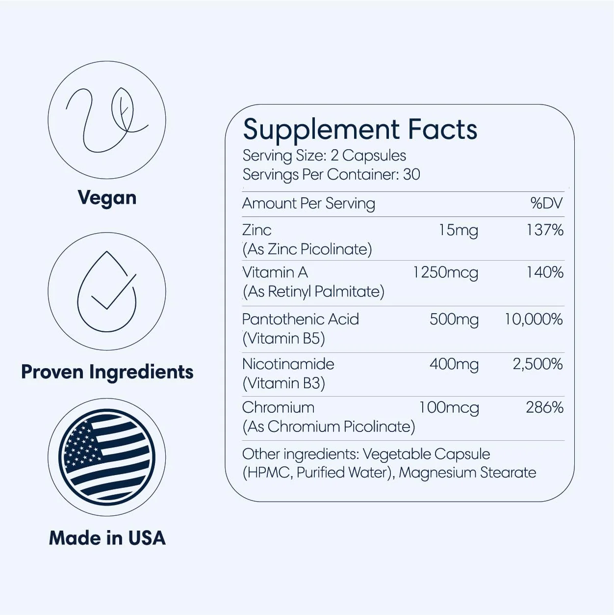 Seraph Acne Supplement - Hormonal Acne Pills Treatment - Pimple Supplements for Women - Skin Care Supplement for Teen, Men, & Adults - Made in USA - 60 Tablets - Image 5