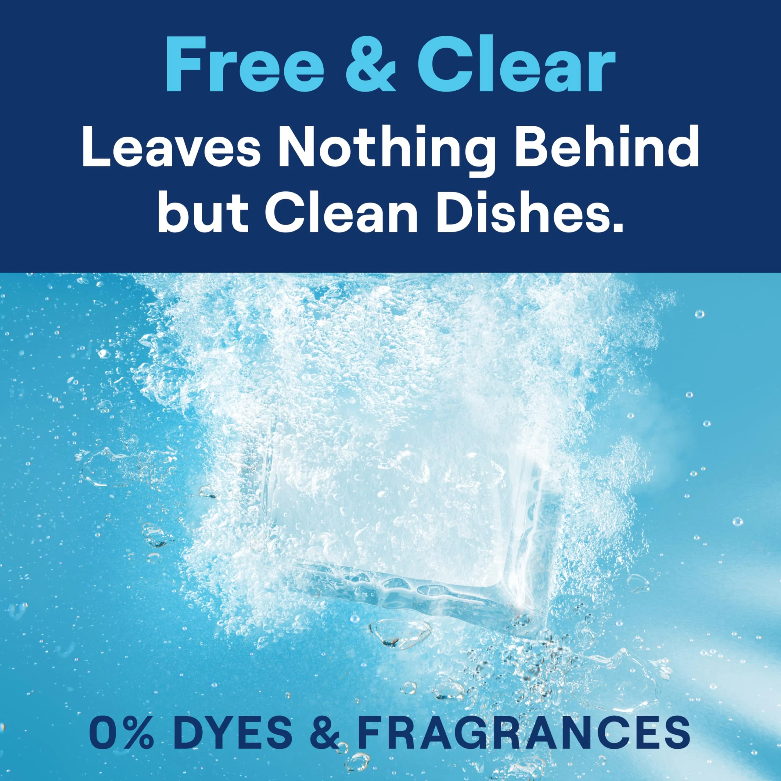 Seventh Generation Dishwasher Detergent Packs Free & Clear Pack of 2 for sparkling dishes Dishwasher tabs 45 count - Image 2