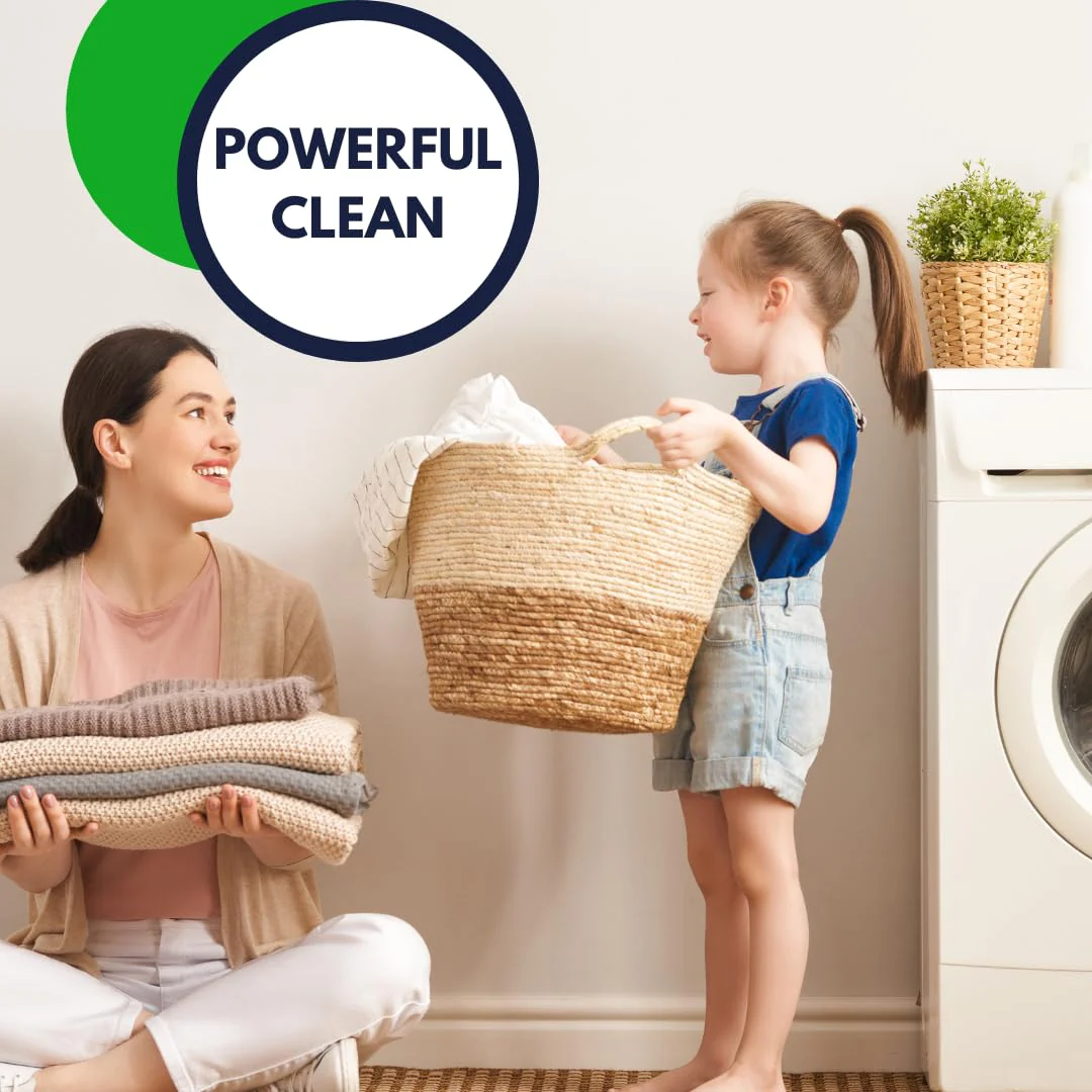 Sheets Laundry Club Laundry Detergent Sheets, 100 Loads - Fresh Linen Scent, Eco-Friendly, Quick-Dissolving Formula, Hypoallergenic, Septic Safe, Plastic-Free Packaging - 50 Sheets - Image 2