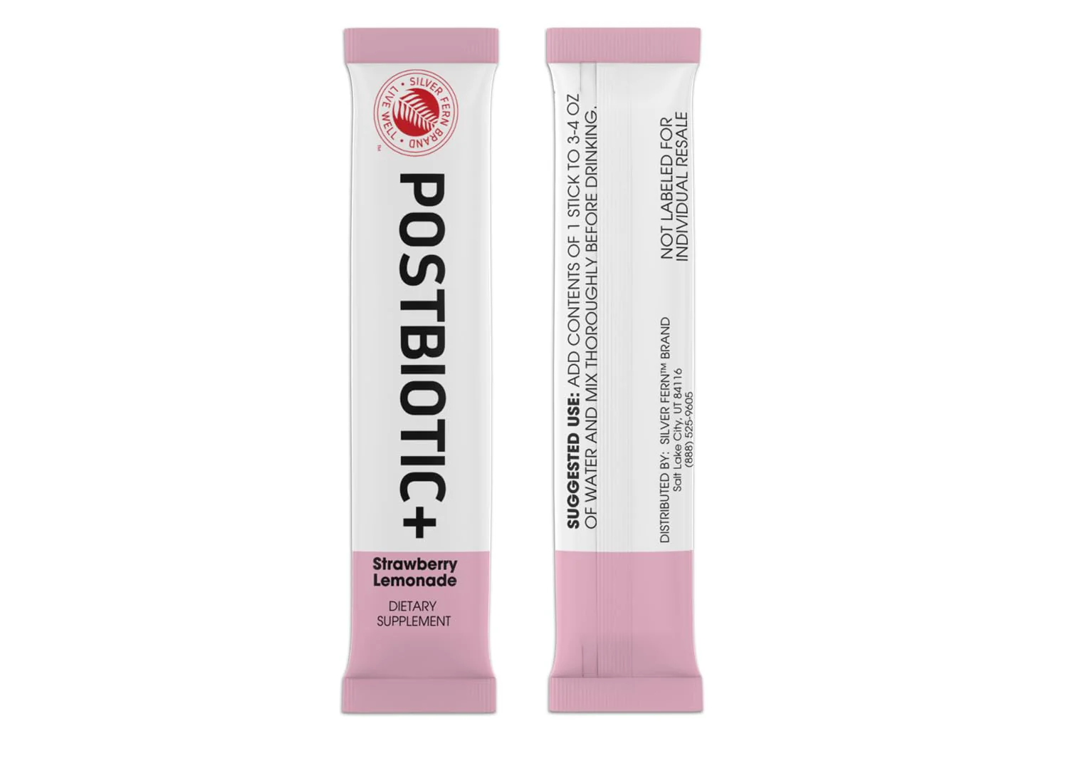 Silver Fern Brand Postbiotic+ Strawberry Lemonade Powder – Postbiotic Supplement with BIOMend™, BetaVia™, and Immuse® – Supports The Digestive System & Overall Wellness – 30 Stick Packs - Image 8