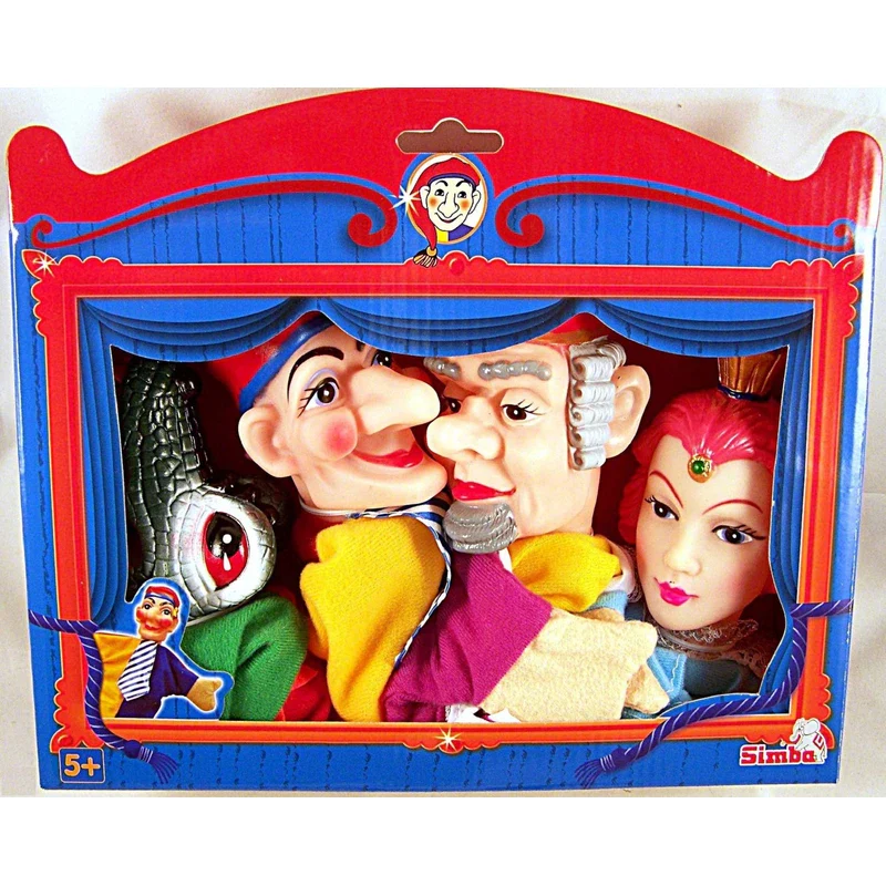 Simba 104588490 Punch and Judy Puppets Assorted Pack of 4 / 10 cm - Image 3