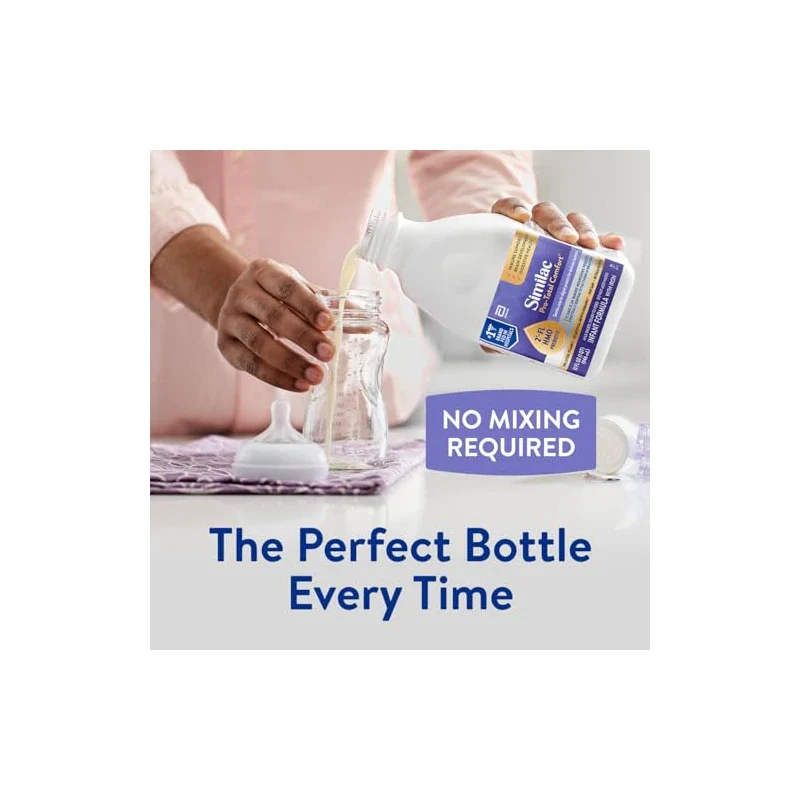 Similac Similac Pro-Total Comfort Infant Formula With Iron, Ready to Feed, 32-fl-oz Bottle, Pack of 6 - Image 3