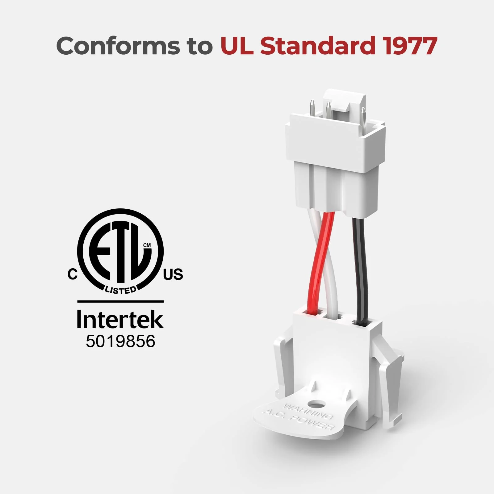 Siterlink Quick Connect Smoke Detector Adapter Plug, Compatible with GS562A Hardwired Smoke Alarm to Connect Existing Wiring Harness GA6217F 12 Pack - Image 4