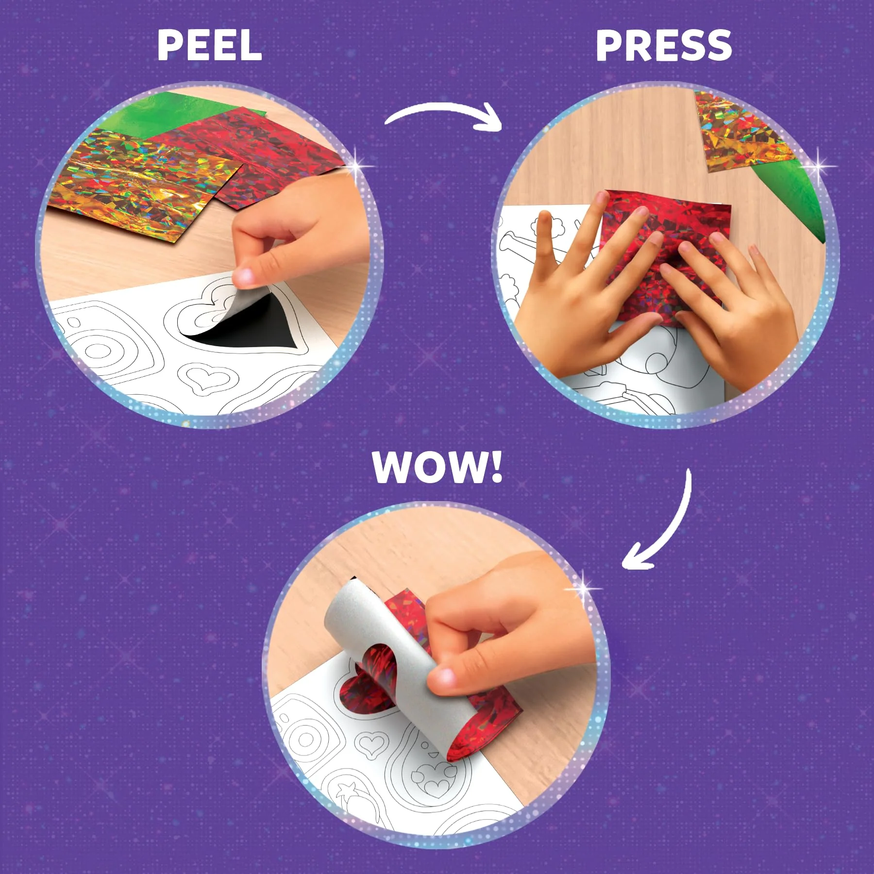 Skillmatics Foil Fun - Girl Power, 20+ DIY Foil Art Magnets, Mess-Free Craft Kit, 60+ Foam Stickers, Creative Activity for Girls, Kids, Tweens, Teens (Ages 7-13), Christmas Gifts, Travel, Party Favor - Image 6