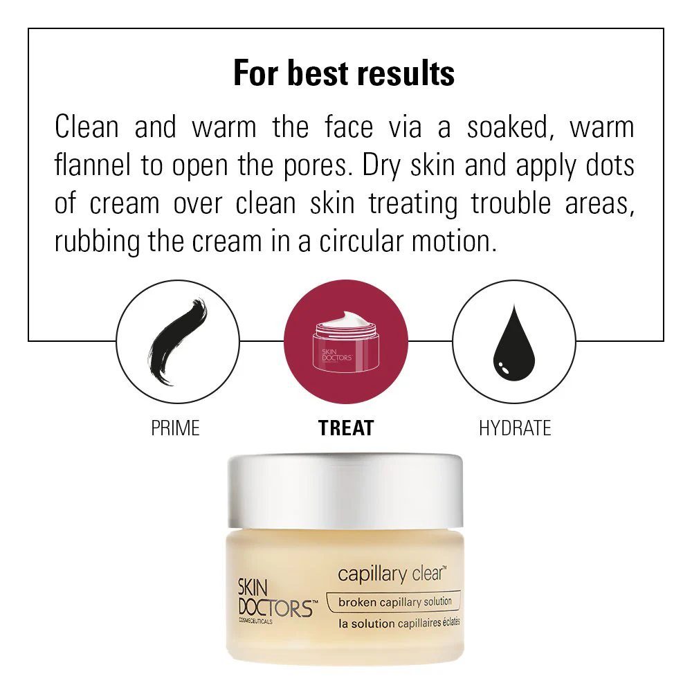 Skin Doctors Capillary Clear, Broken Capillary Formula, 1.7 fl oz (50 ml) - Image 2