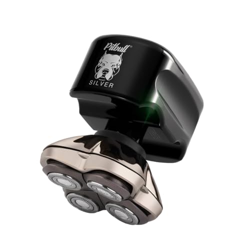 Skull Shaver - Pitbull Silver PRO SX5 Head and face Shaver - Image 9