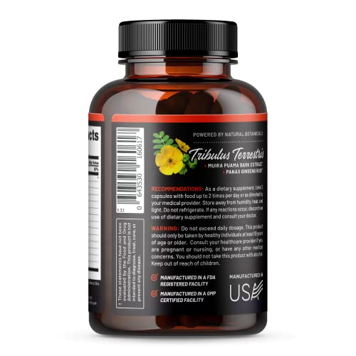 Snap Supplements Nitric Oxide Booster, Performance Formula for Stamina & Endurance, 60 Count - Image 3