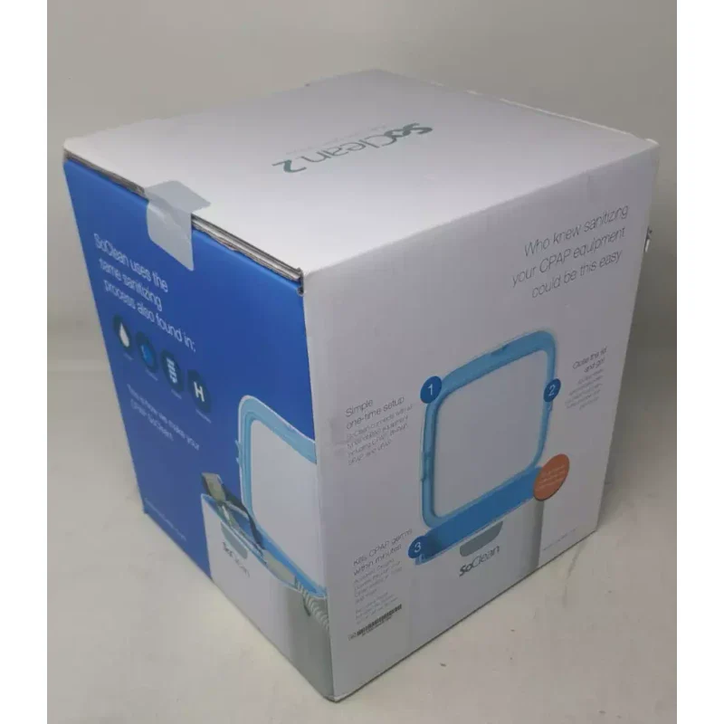 SoClean 2 CPAP Cleaner and Sanitizer, Adapters included. New-Factory Sealed - Image 4