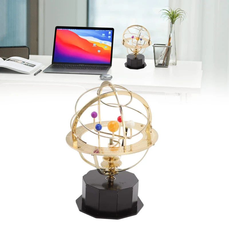 Solar System Model with Graduation - Rotating Grand Orrery Model of the Solar System - Educational Toy, Children and Teens, Girls and Boys - Image 2