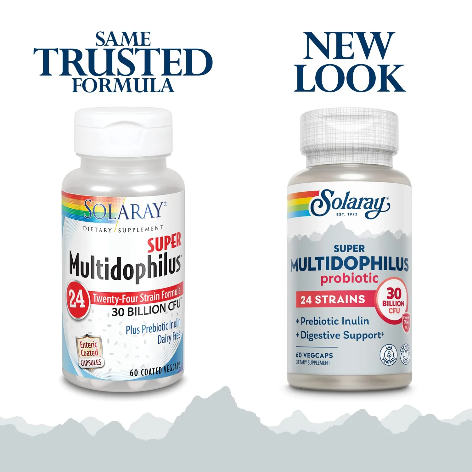 SOLARAY Super Multidophilus 24 Strain Probiotic | 30 Billion CFU | Healthy Gut Support | 30 Serv | 60 Enteric VegCaps - Image 7