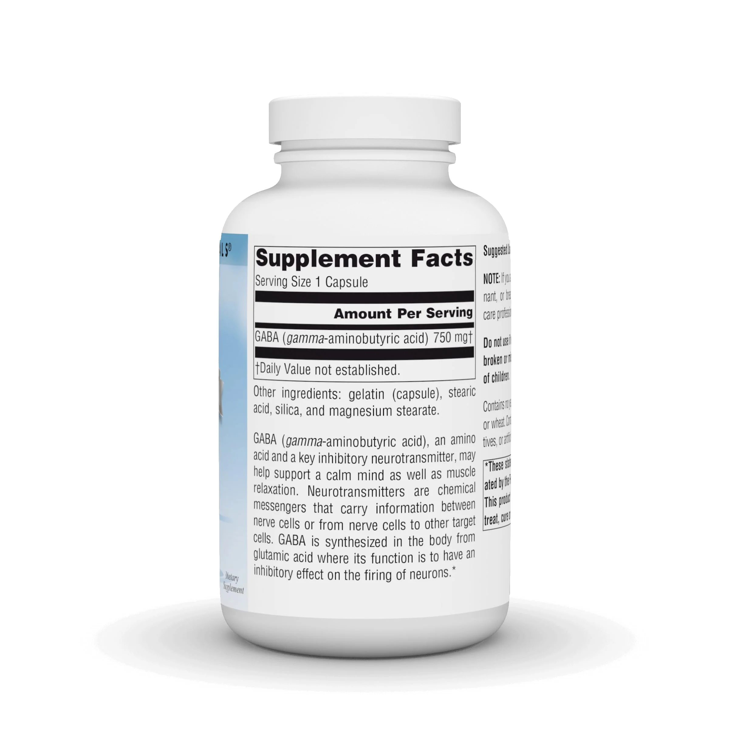 Source Naturals Serene Science GABA, for a Calm Mind, 750mg - 180 Capsules - Image 6