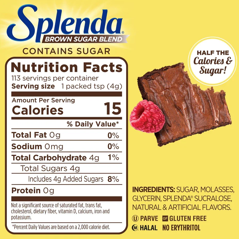 SPLENDA SPLENDA Brown Sugar Blend for Baking, 1 Pound Bag - Image 2