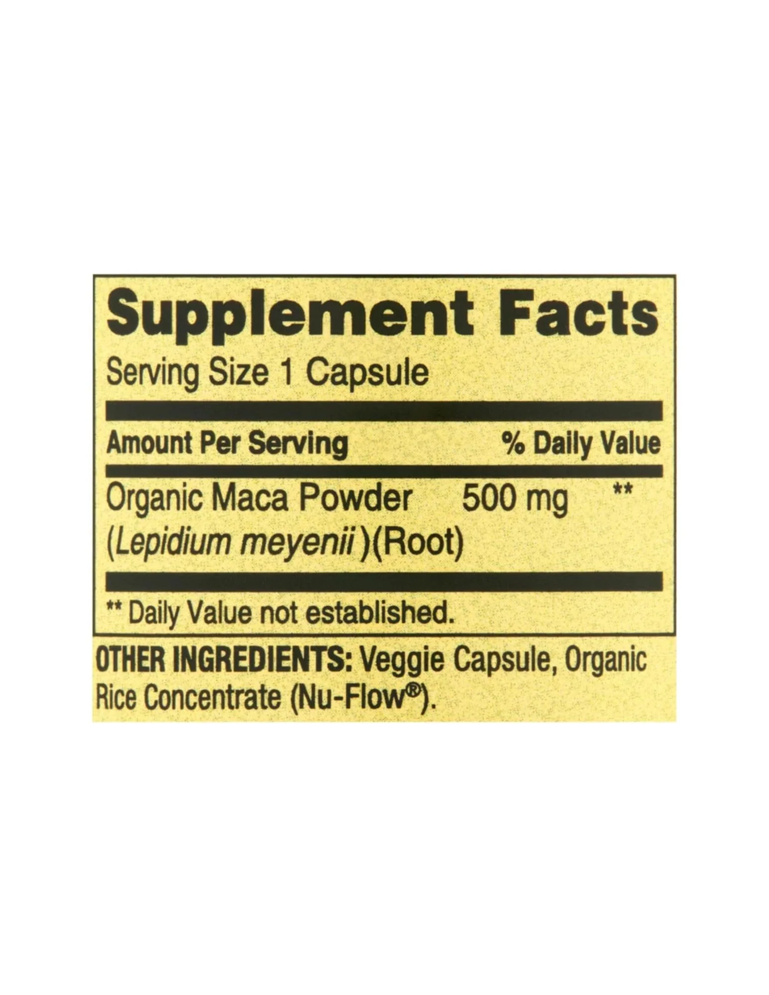 Spring Valley Maca Root 500mg Capsules, Organic Maca Root for Women and Men + STS Sticker. - Image 6