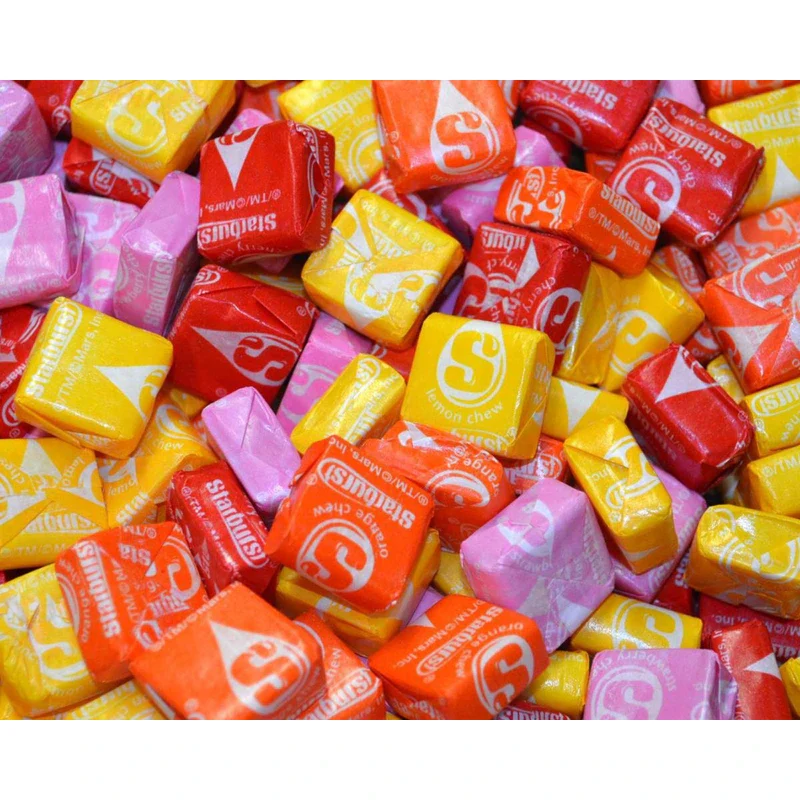 Starburst Original Fruit Chews Sugar Candy, 2.0 Pounds Bulk 200 Pieces Approximately - Image 4