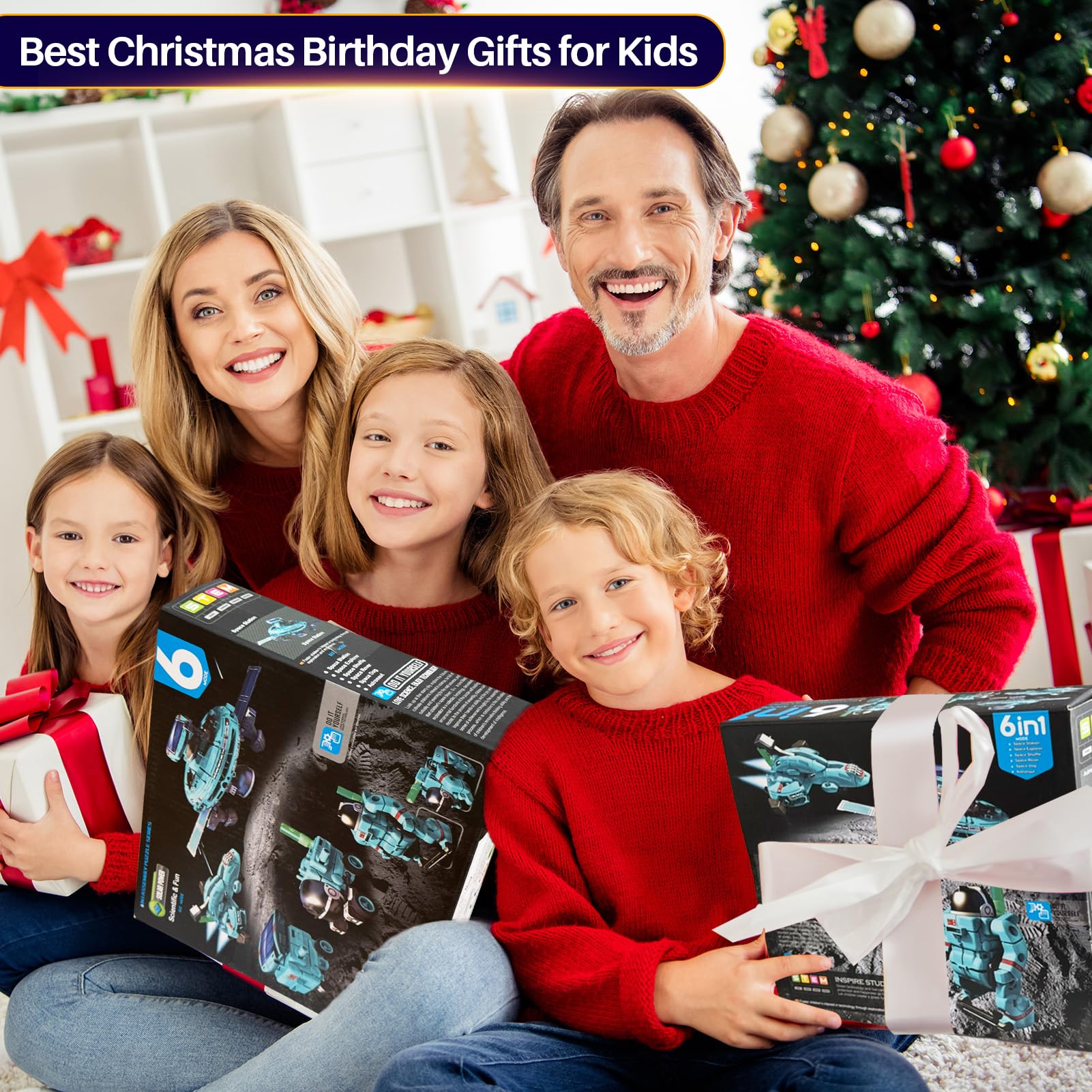 STEM Toys for Kids Ages 8-13, Christmas Birthday Gifts for 8 9 10 11 12 13 14 Year Old Teen Boys Girls, 6-in-1 Solar Robot Educational Science Building Experiment Kits - Image 7
