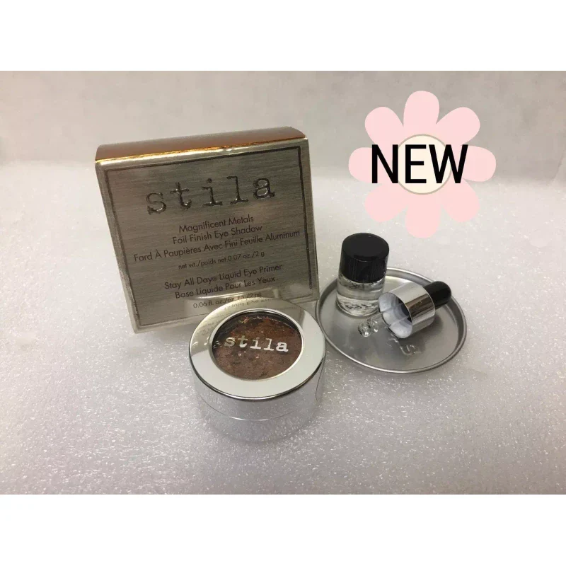 Stila Magnificent Metals Foil Finish Eye shadow with Liquid Primer NEW IN BOX! - Metallic Lilac (Soft Lilac Luster) - Image 3
