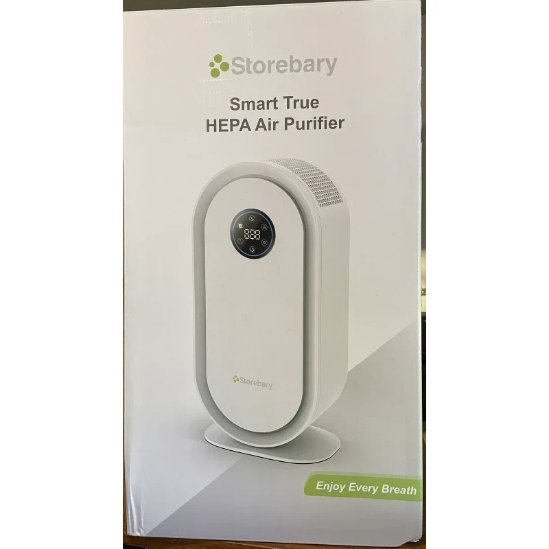 Storebary Air Purifier for Home Large Room with Air Quality Monitoring: H13 True HEPA Air - Image 4