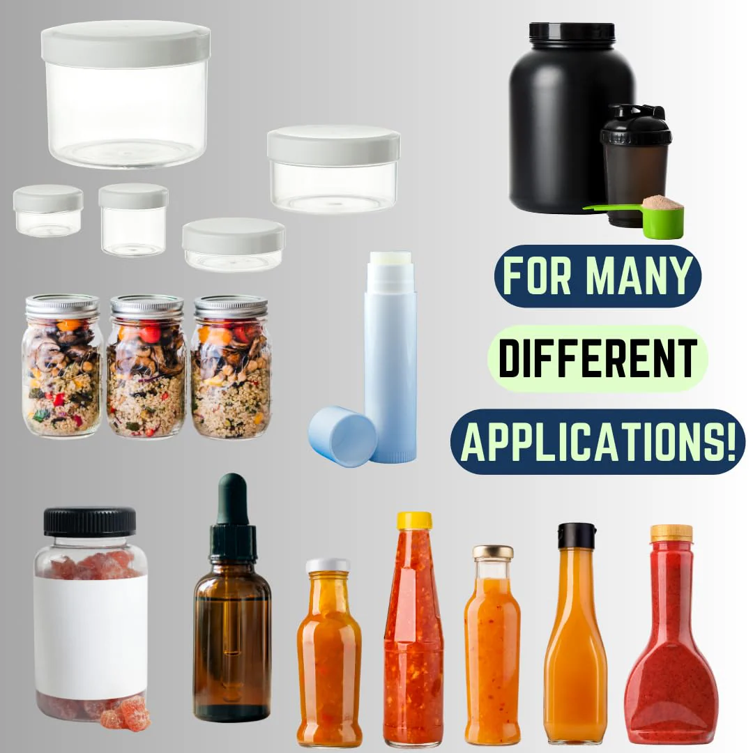 Supplement and Supply 235 x 28 mm Clear Perforated Shrink Band for Tubs, Containers, Large Canisters and More. [Compatible Diameter: 5 1/2"] - Bundle of 1,000 - Image 2