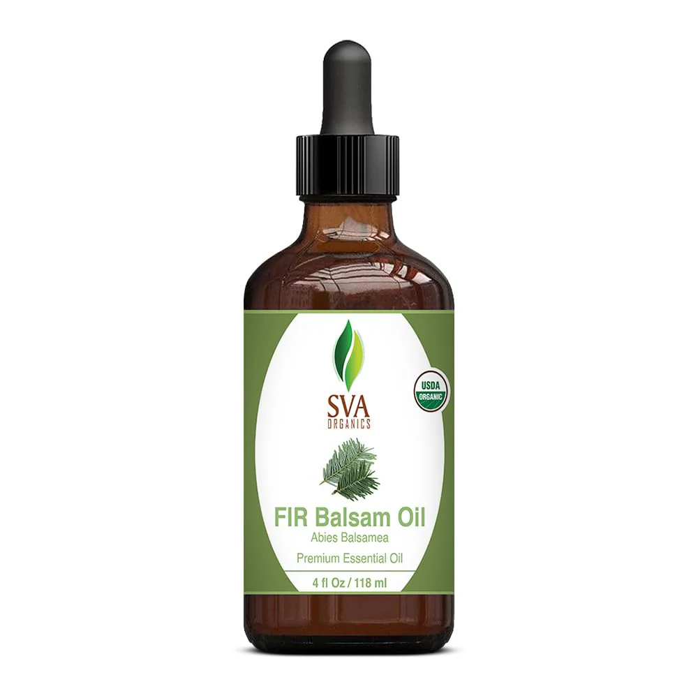 SVA Fir Balsam Essential Oil Organic – 4 Fl Oz – 100% Natural Organic Fir Oil - for Diffuser, Hair Care, Face, Skin Care, Aromatherapy, Scalp and Body Massage, Soap and Candle Making – with Dropper - Image 8