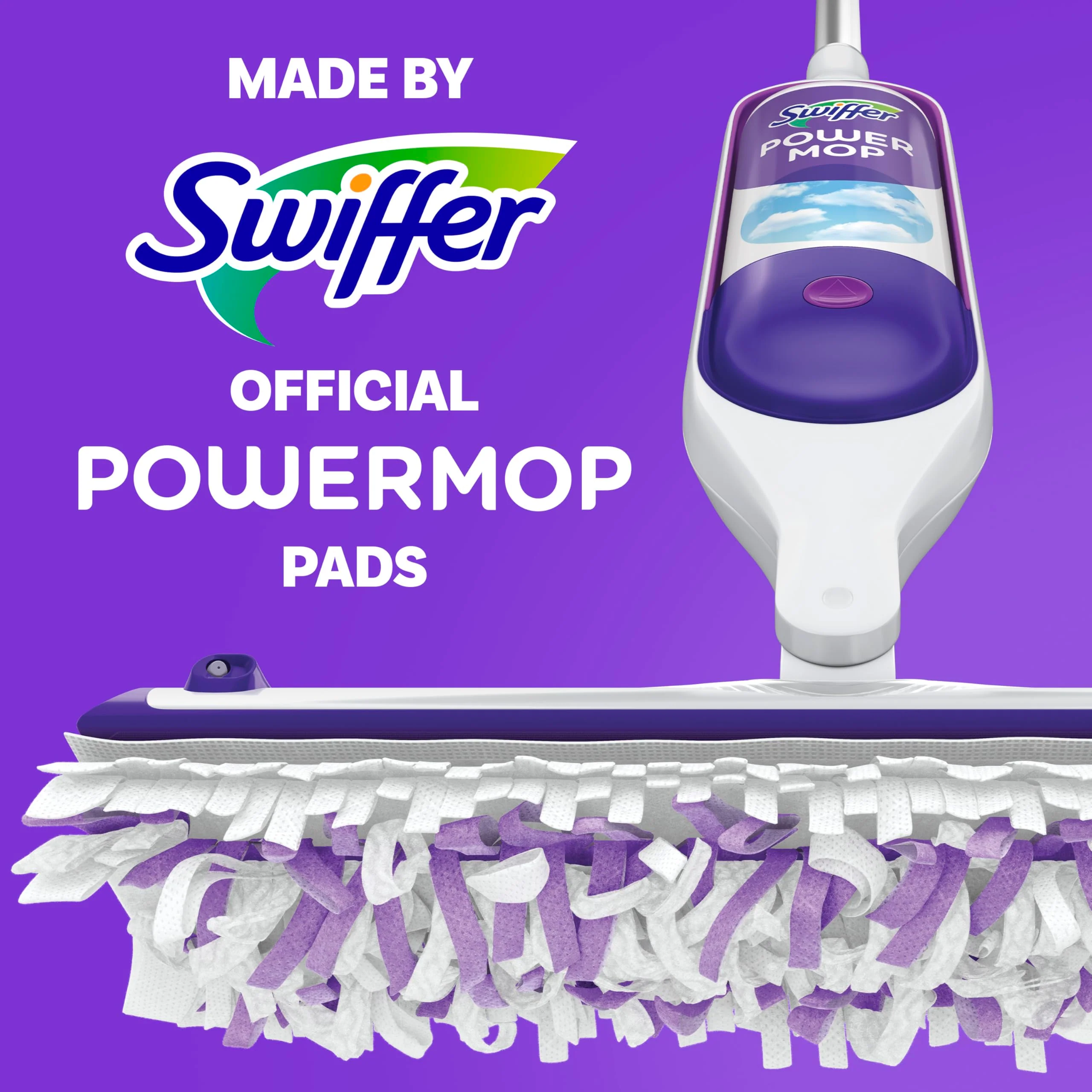 Swiffer PowerMop Multi-Surface Mopping Pad Refills, Made by Swiffer, for Floor Cleaning, 11 Count - Image 8