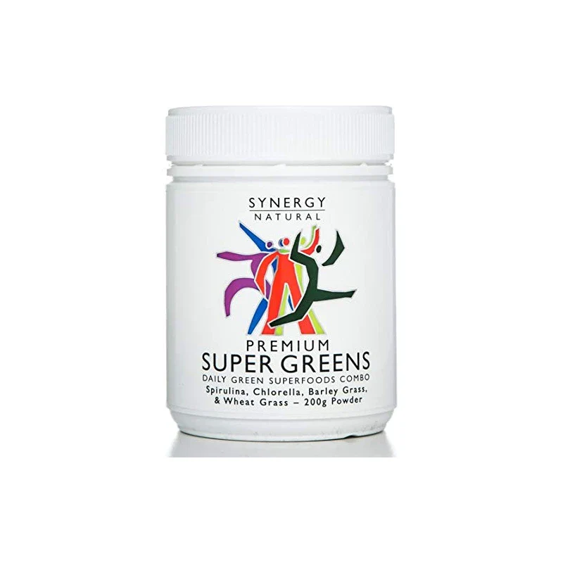 Synergy Natural Premium Super Greens Powder 200g
