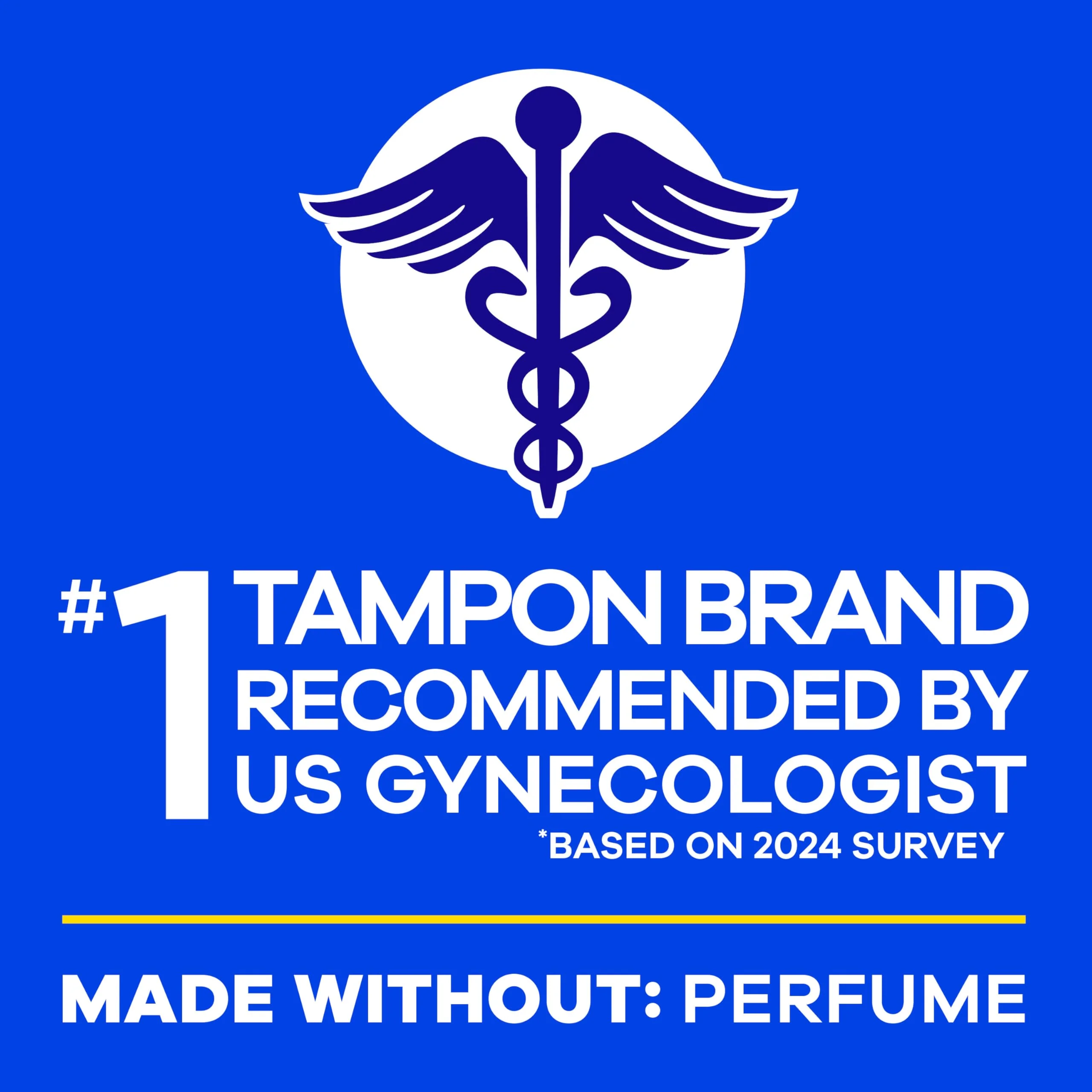 Tampax Pearl Tampons Regular Absorbency, with Leakguard Braid, Unscented, 50 Count x 2 Packs (100 Count Total) - Image 7