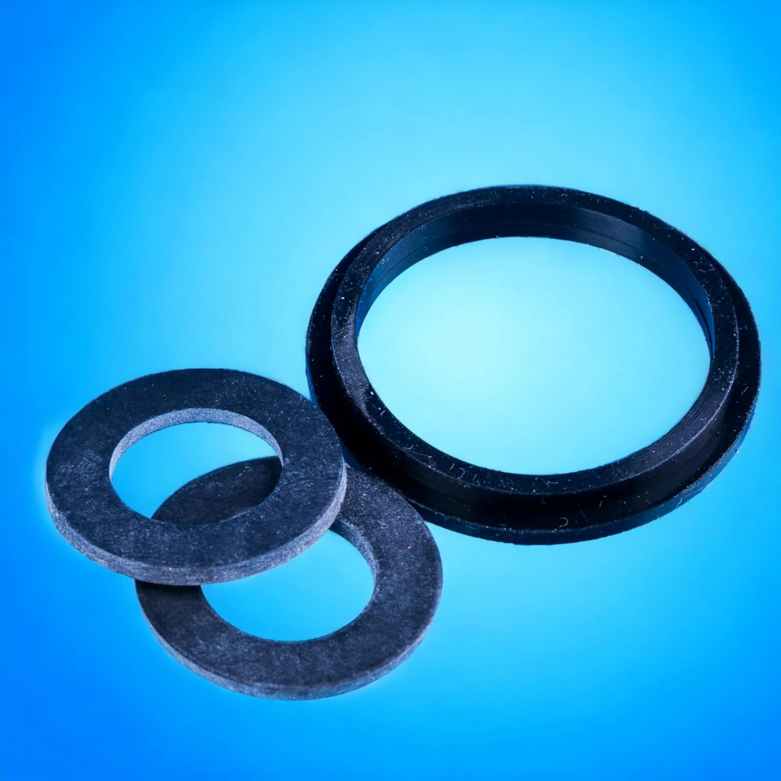 Taps2Traps™ Replacement Seal Set For Lay-Z-Spa 3pc Air and Water Rubber Washer for ABC Coupling - Image 2