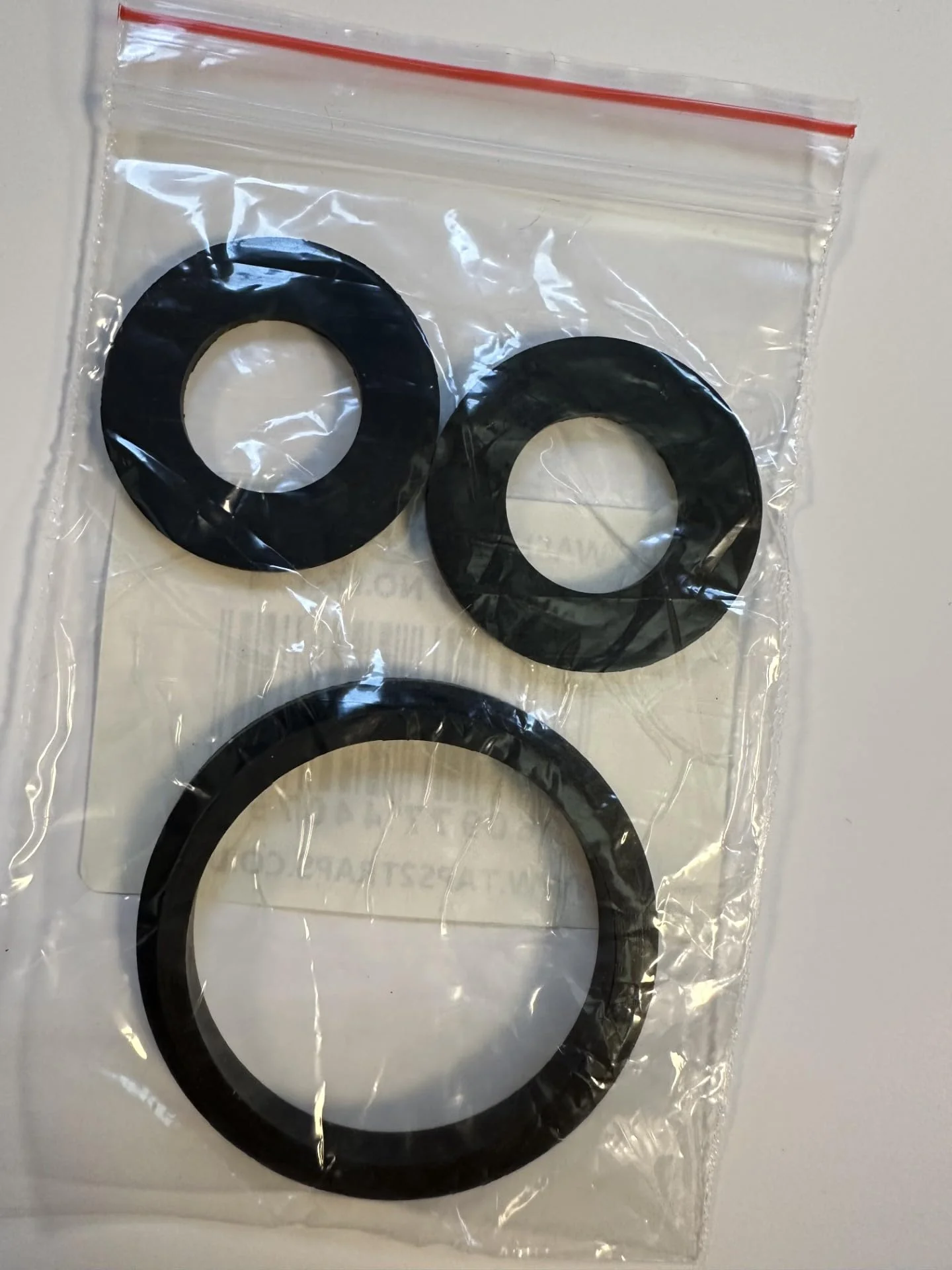 Taps2Traps™ Replacement Seal Set For Lay-Z-Spa 3pc Air and Water Rubber Washer for ABC Coupling - Image 3