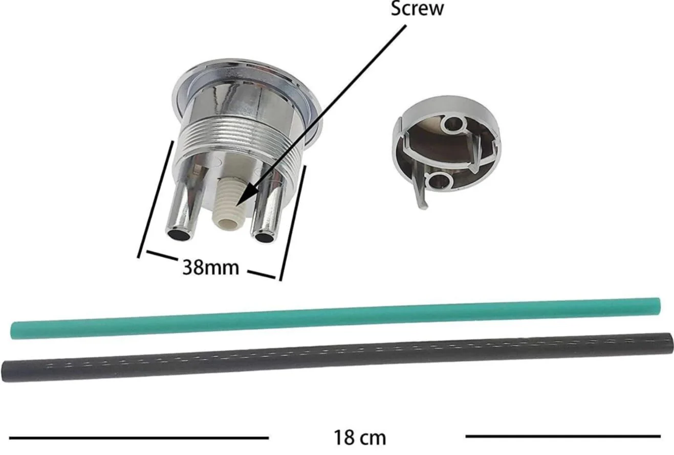 Taps2Traps - Replacement Twico Toilet Flush Valve, Button Set & Bridge Replacement for Geberit, Ideal Standard - Image 2