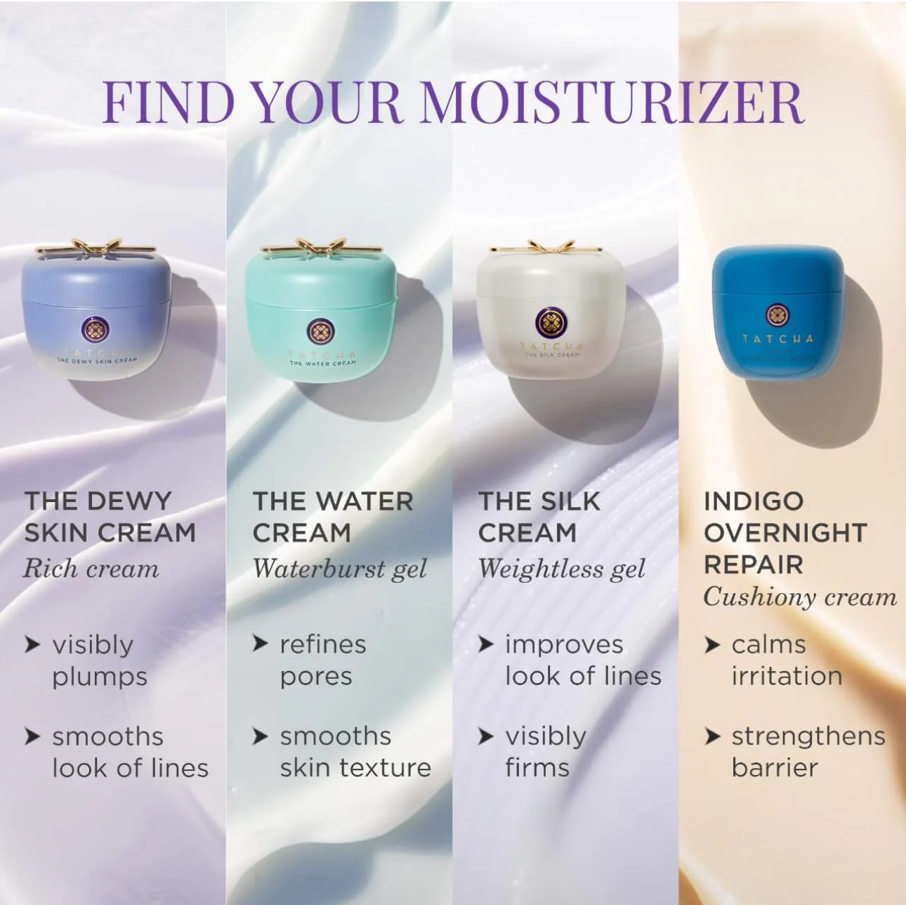 TATCHA The Dewy Skin Cream | Rich Face Cream to Hydrate, Plump and Protect Dry and Combo Skin | 10 ml / 0.34 oz - Image 2