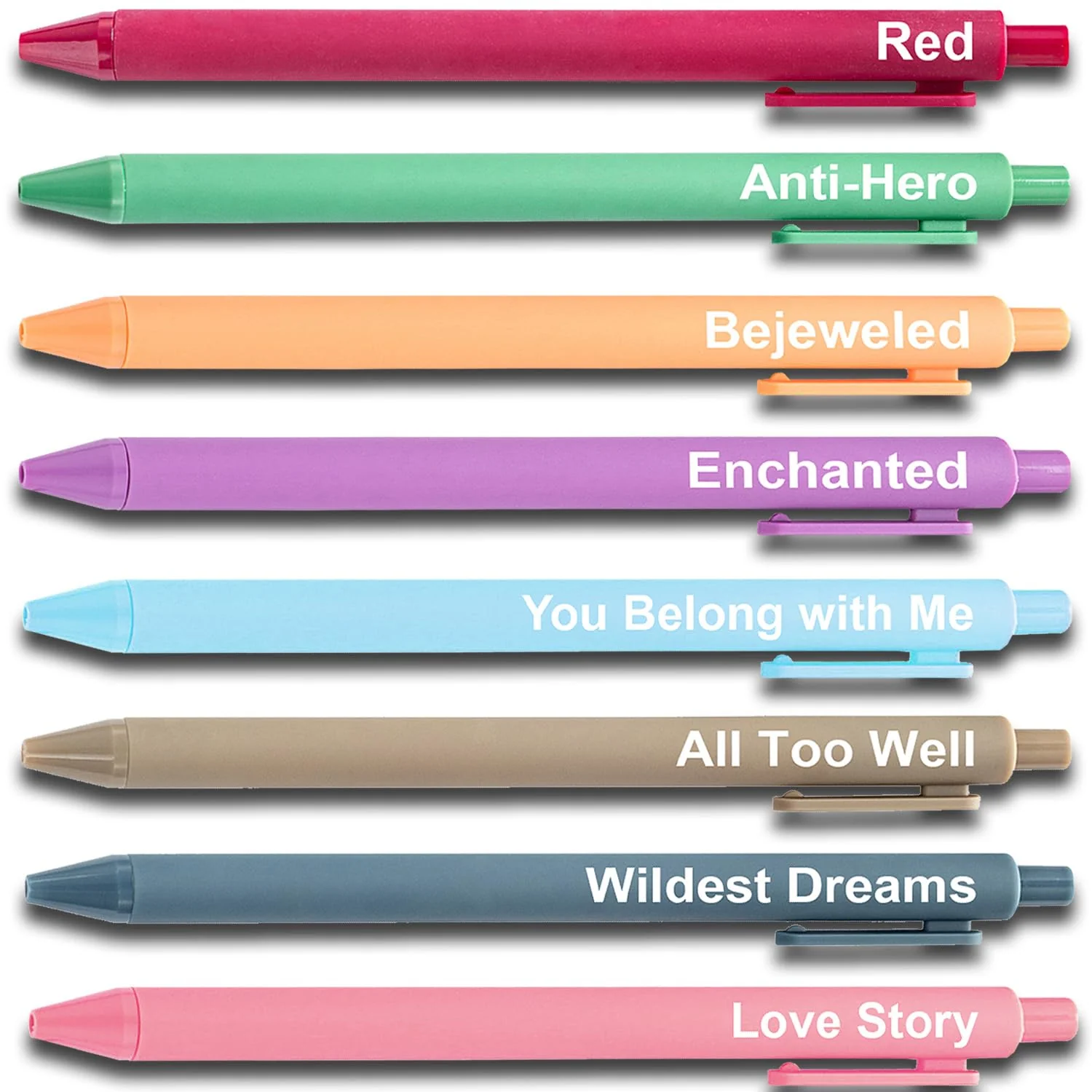 Taylor Gifts Merch, Cute Taylor Gel Pens, Office Supplies for Music Fans, Taylor Birthday Party Favors for Girls, Women, Nurse, Teacher, Christmas Stocking Stuffers Gift for Girls Boys