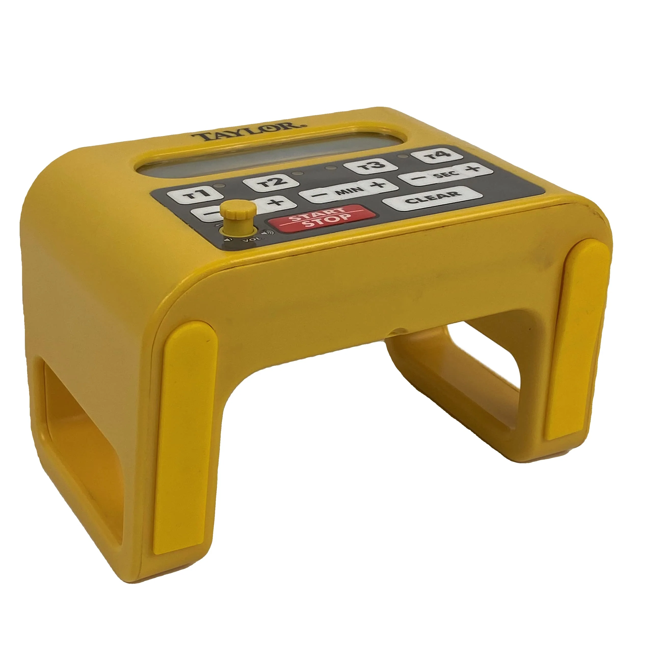 Taylor Precision 5839N Digital Timer, 4 Event Channel, 4.5' x 6.25', 10 -Hour for Commercial Kitchens, Yellow - Image 3