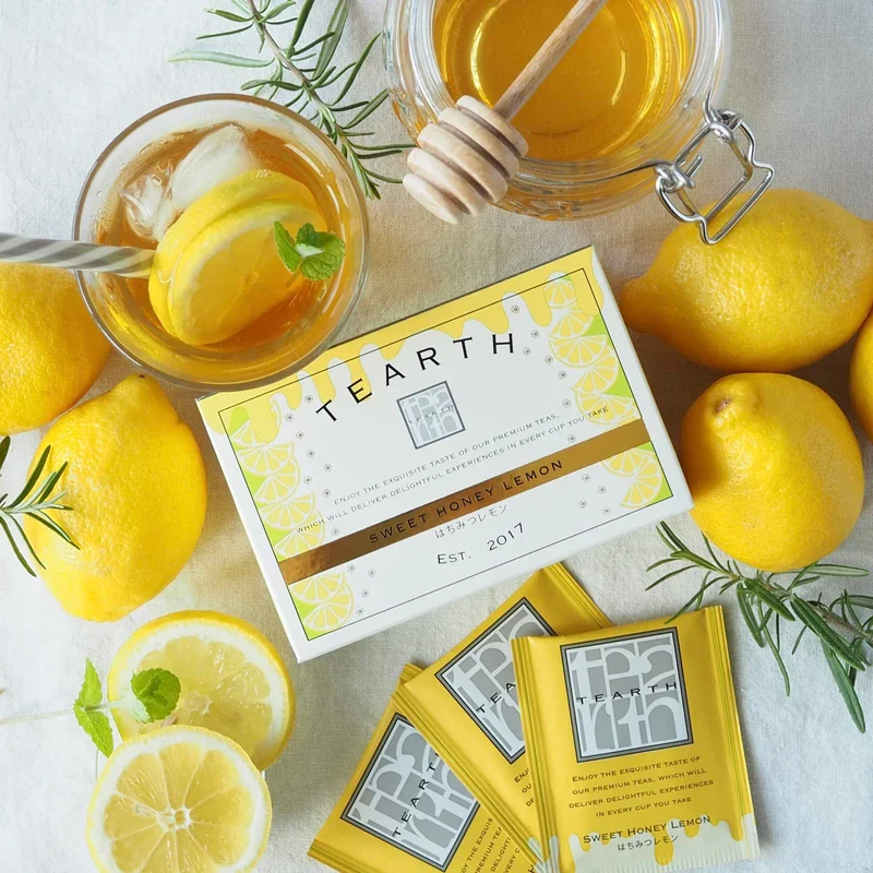 TEARTH Honey Lemon Tea Bags, Pack of 25, Individually Packaged - Image 6