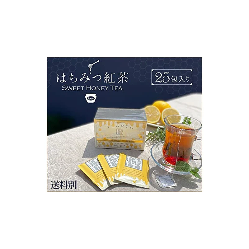 TEARTH Honey Tea 1 Box (25 Packs) Kato Coffee Shop - Image 2