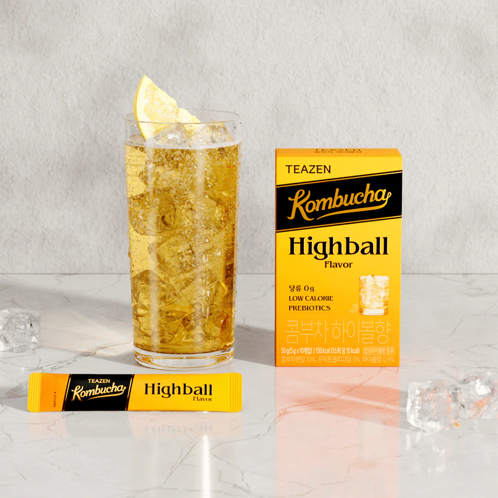 TEAZEN Kombucha Highball Flavor 5g X 60 Sticks - Image 3