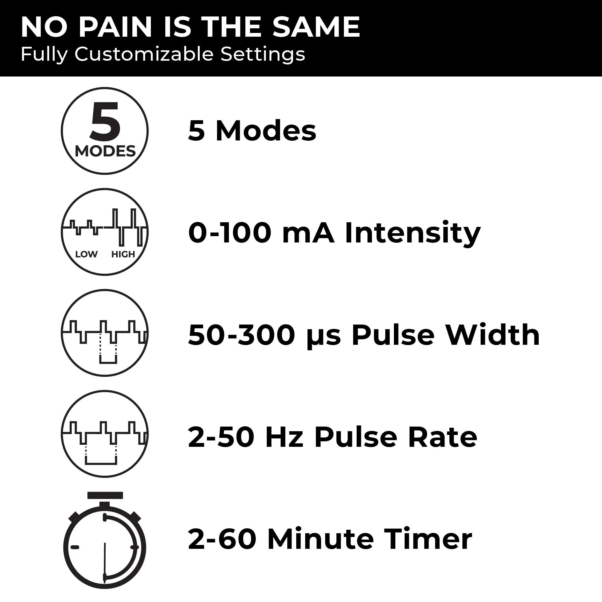 TENS 7000 Digital TENS Unit with Accessories - Muscle Stimulator Machine for Back Pain Relief, Sciatica, Neck, Nerve, Shoulder, Hip, Elbow, Muscle Pain Relief - Image 7