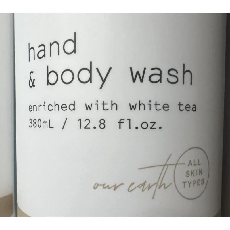 Terra Green 2 Bottles Terra Green HAND & BODY WASH Enriched With White Tea 12.8oz - Wyndham - Image 3