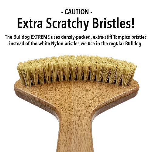 THE BULLDOG Extreme Back Scratcher, The Scratchiest Bulldog, with Extra Stiff Bristles for Serious Skin Itch Relief and Pleasure, Best Gift for Men and Women, Caution Extremely Scratchy - Image 7