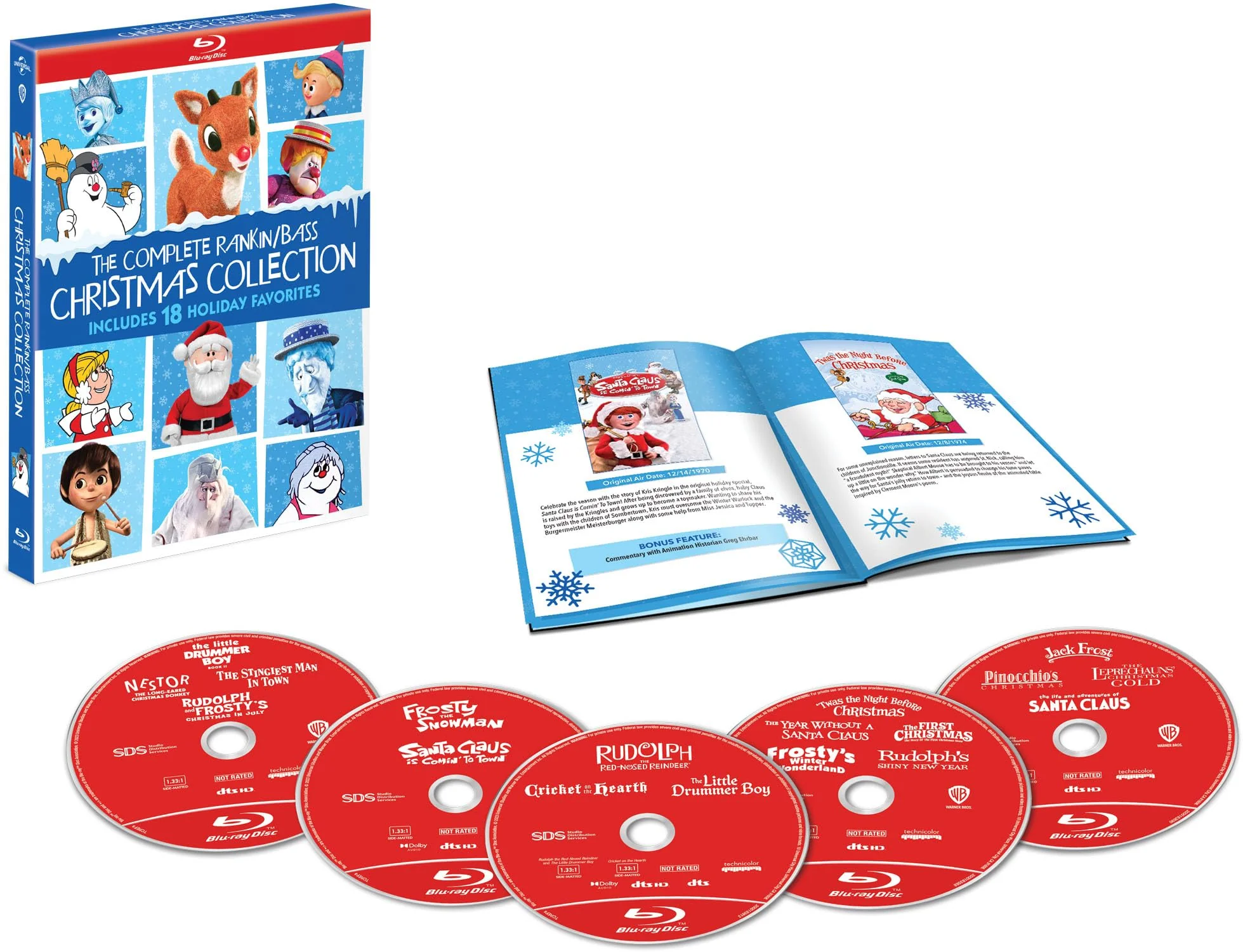 The Complete Rankin/Bass Christmas Collection [Blu-ray] - Image 2