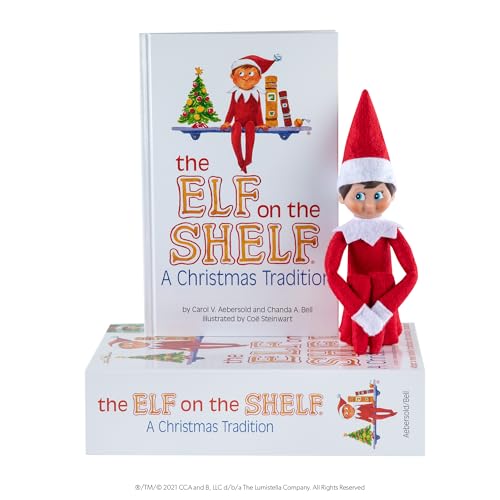 The Elf on the Shelf: A Christmas Tradition - Boy Scout Elf with Blue Eyes - Includes Artfully Illustrated Storybook, Keepsake Box and Official Adoption Certificate - Image 9
